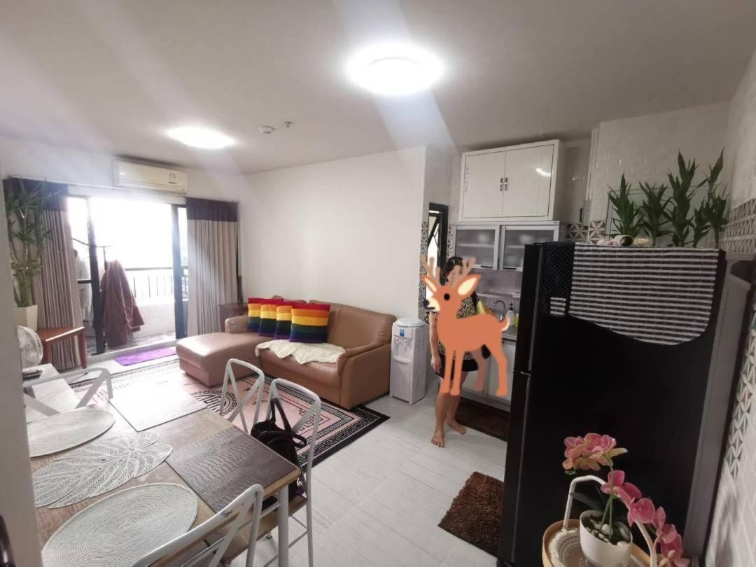 Cozy 1Br Walk To Bts And Airport Rail Link Close To Malls G7 Bangkok Habitación foto
